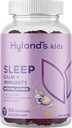 Hiland's Kids Sleep Calm &amp; Immunity Support with Melatonin, Sleep Aid Gummies with Vitamin C, Zinc, Elderberry & Chamomile, Helps with Sleeplessness and Restlessness, 60 Vegan Gummies