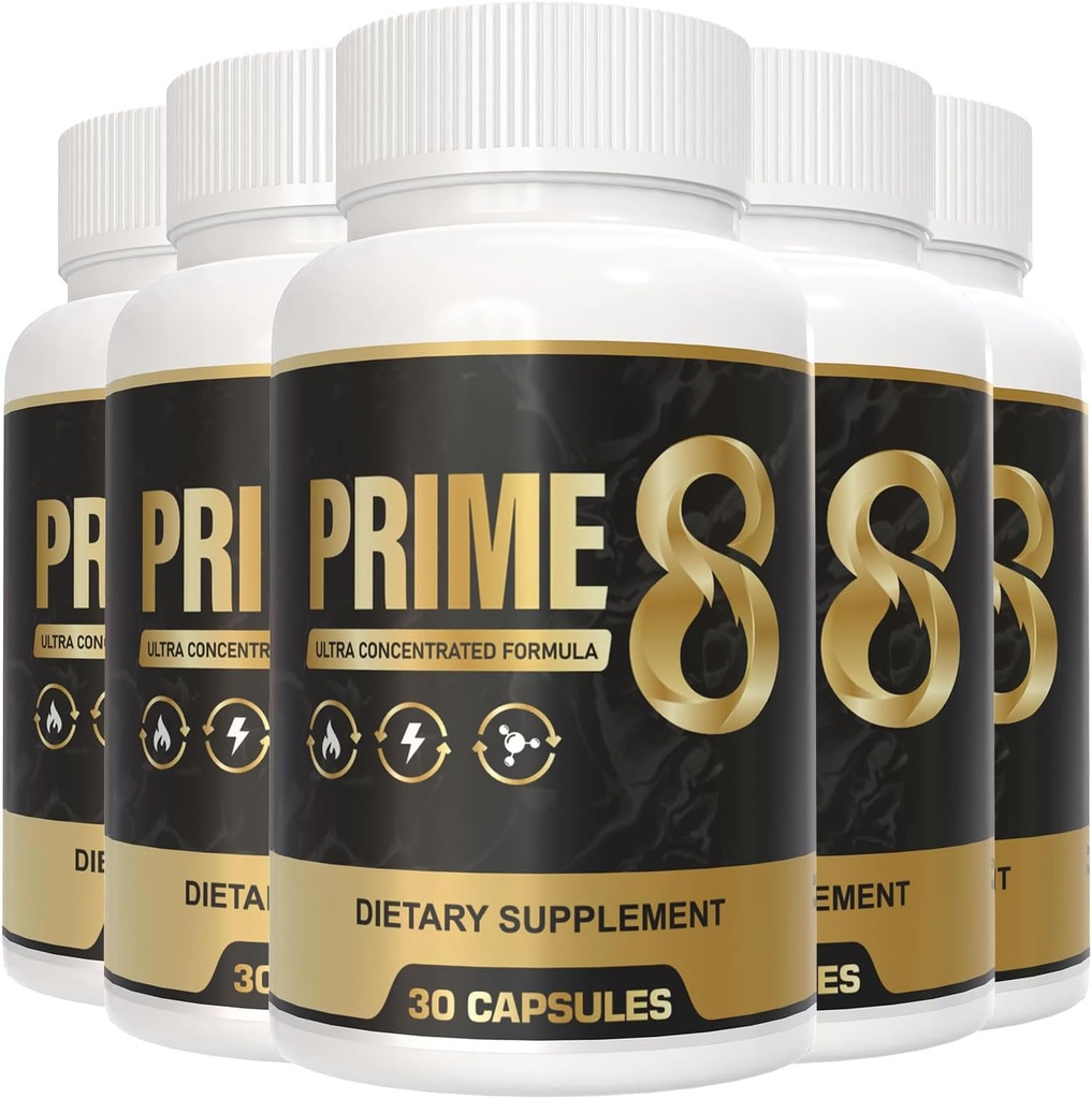 PRIME 8 100% Authentic Original tención Prime8 Formula Oficial (5 Pack) para 150 Días