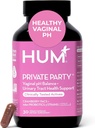HUM Probióticos vaginales para mujeres, pH Balance y Tracto urinario Apoyo Vaginal Probiótico Suplemento con Cranberry &amp; Lactobacillus Blend, Manchas de la Salud de las Mujeres, 30 cápsulas