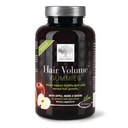 NUEVAS NORDIC Hair Volume Gummies, 2500 mcg Biotin, Daily Hair Vitamins Suplemento para apoyar la piel del cabello &amp; uñas, Vegan, 60 Cuenta (Pack of 1)