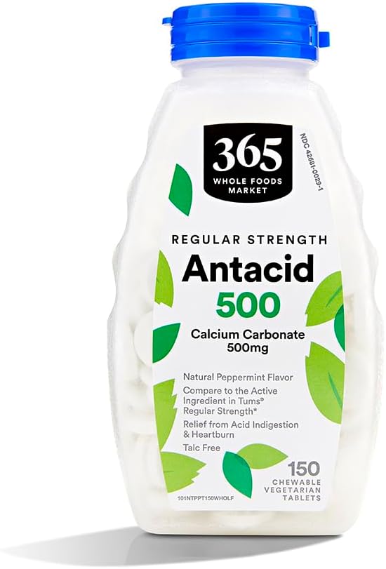 365 por Whole Foods Market, Antacid Regular Strength, 150 Count