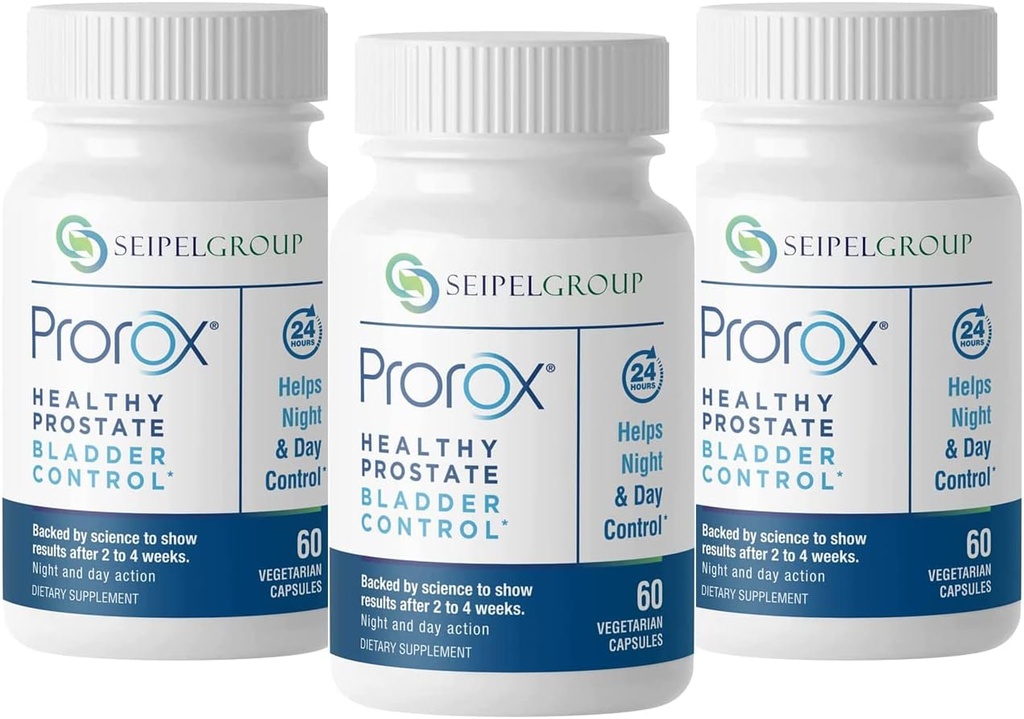 Control de vejiga de próstata saludable, suplementos de próstata para hombres, soporta salud de próstata y vejiga saludable, contiene Palmetto de rocío, reduce la urgencia, 60 cápsulas vegetarianas (180)