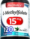 FITO MEDIC'S Lab TENIDO Metilfolate TEN120 Capsules TENIDO Folate Suplemento TENIDO Methyl folate TENIDO Metilfolate Suplemento TENUltra alta Absorción.