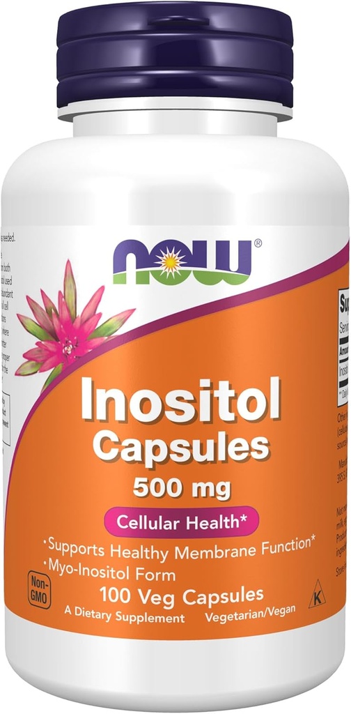 AHORA Inositol 500 mg,100 cápsulas