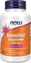 NOW Inositol 500 mg,100 Capsules