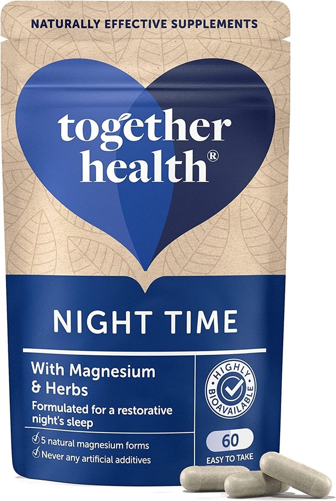 Juntos Oceanpure Night Time Magnesium Complex 60 cápsulas