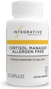 Terapéutica Integrativa Cortisol Manager Allergen Gratis - Adrenal Health Support Supplement for Healthy Stress Response* - Vegan, Non-Dairy &amp; Gluten-Free - 30 Capsules (15 Servimientos)