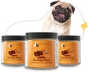 Pumpkin Boost for Healthy Poops - Digestive Health - Flax Seed, Ginger, Turmeric y Coconut - Made in USA - Bundle (3 x 8 oz)