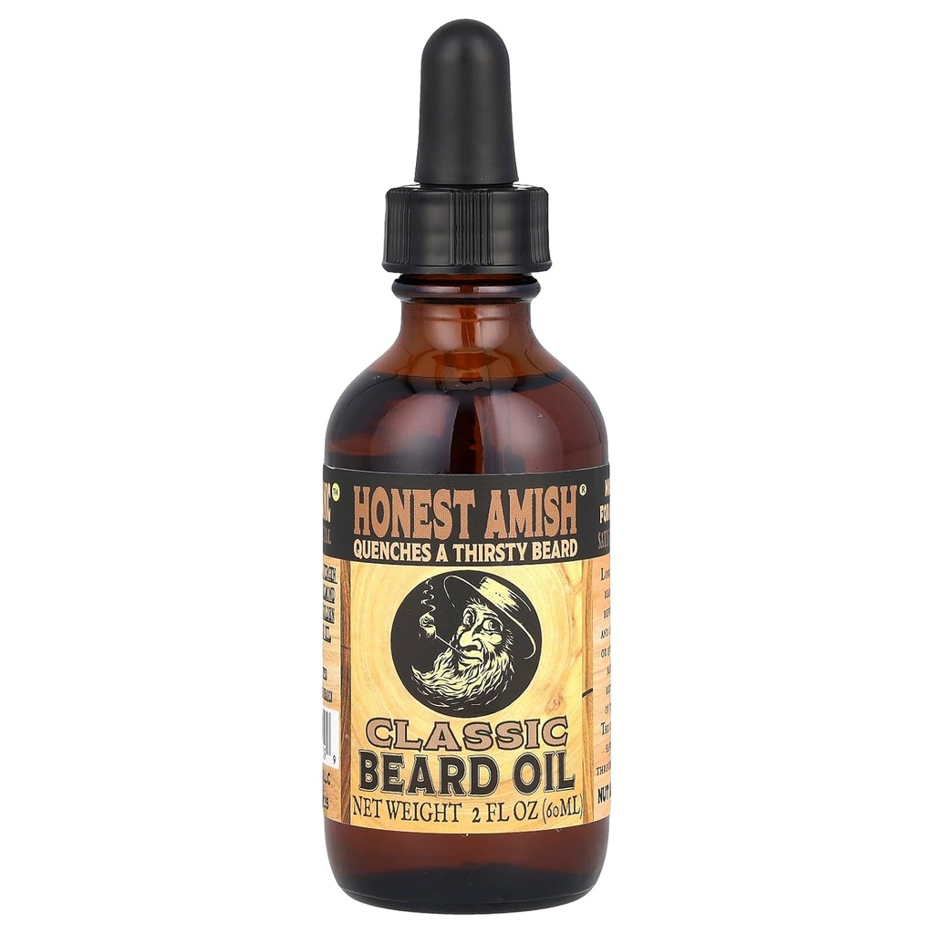 Honest Amish - Classic Beard Oil - 2 onzas