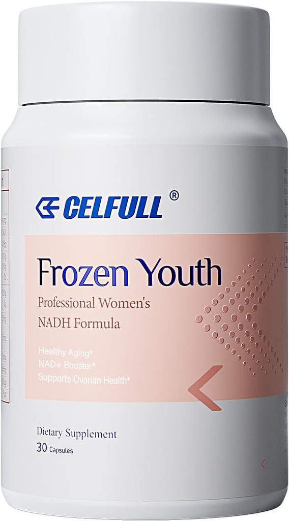 CELFULL Inositol Suplemento,Myo-Inositol &amp; D-Chiro Inositol Blend con NADH &amp; PQQ y Folate - Ideal 40:1 Ratio - Saldo hormonal &amp; Apoyo Ovárico Saludable para Mujeres,Vitamin B8