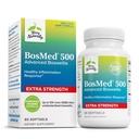 Terry Naturalmente BosMed 500 - Boswellia Serrata Extracto Suplemento - Suplemento dietético para el apoyo al pulmón saludable - Suplemento Herbal Fórmula - 60 Softgels
