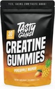 TASTY GAINS Creatine Gummies - 90g de Monohidrato de Creatina - Suplementos de entrenamiento - Construir músculo y fuerza mayor para hombres y mujeres - Made in USA - Non GMO - Vegan Friendly (Large, Pineapple Mango)
