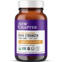 Nuevo capítulo Suplemento de calcio - Bone Strength Tiny Tabs Calcio orgánico con magnesio, vitamina D3+K2, 70+ Trace Minerals for Bone Health, Gluten Free, Easy to Swallow - 240 ct
