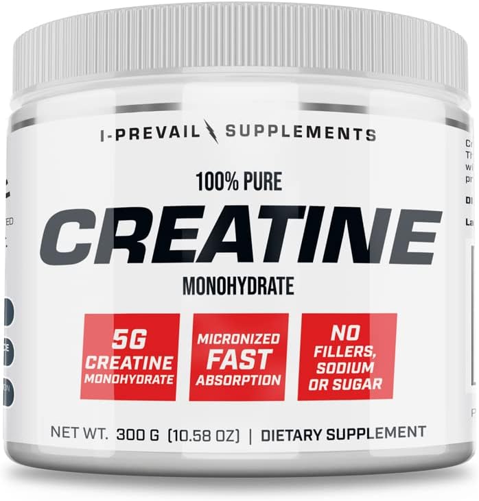 100% Pure Creatine Monohydrate Powder Micronized – No Fillers – No Sodium – No Sugar peru 5 Grams per Serving  300 Grams – 60 Servings