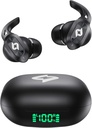Auriculares inalámbricos Árbulos Bluetooth con caja de carga inalámbrica