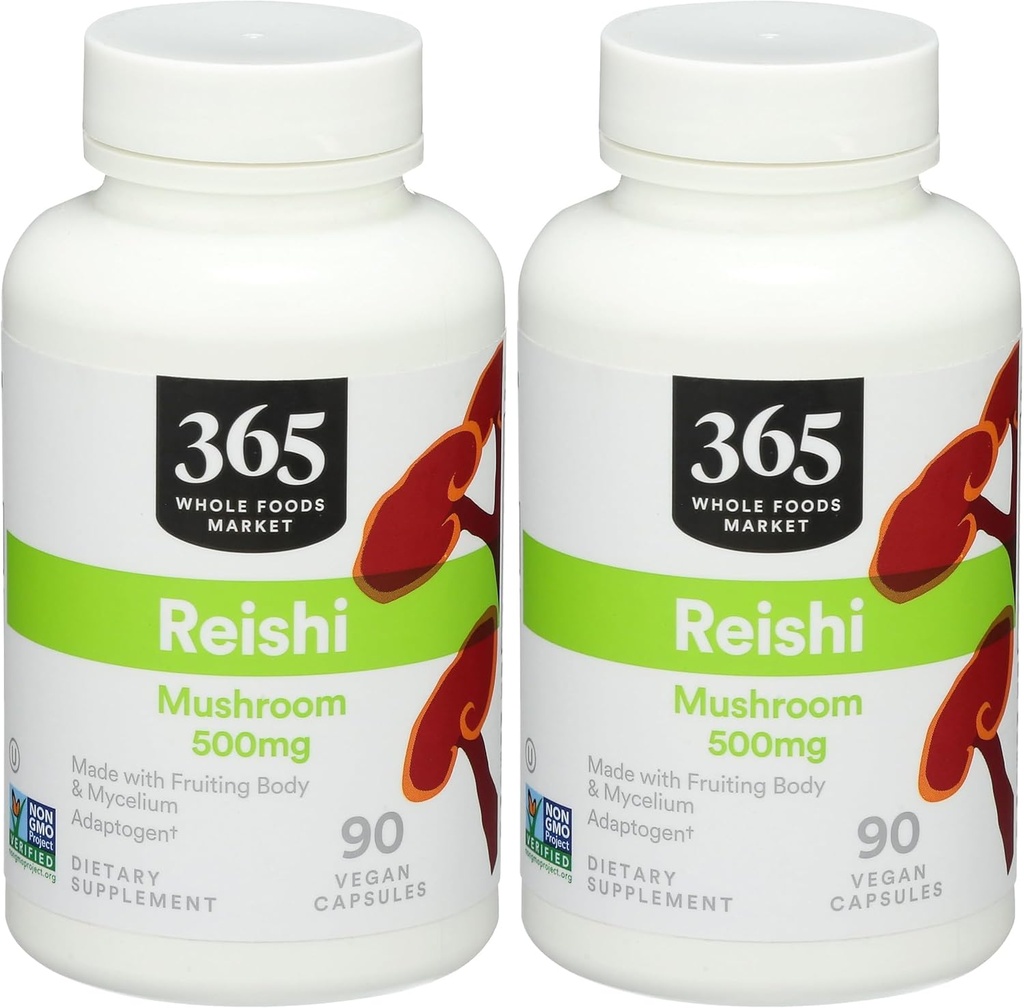 365 por Whole Foods Market, Reishi, 90 Cuenta (Pack of 2)