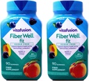 Vitafusion Fiber Well Fit Sugar Gummies gratis - 90 ct, Pack de 2