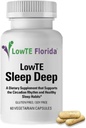 Dormir Profundo - 60 cápsulas I Suplemento de sueño con Melatonina 5mg, Ashwagandha, GABA, Lemon Balm Extract &amp; l Theanine, Sleep Aid for Healthy Circadian Rhythms