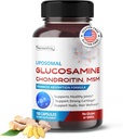 Liposomal GLUCOSAMINE CHONDROITIN, MSM - Soporte Juntas saludables, cartílago fuerte, uñas, cabello - 180 días de suministro - Made in the USA