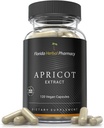Florida Herbal Farmacia Abricot Suplemento cápsulas 20:1 (120 cápsulas) 500 mg por cápsula, 1000 mg Servir