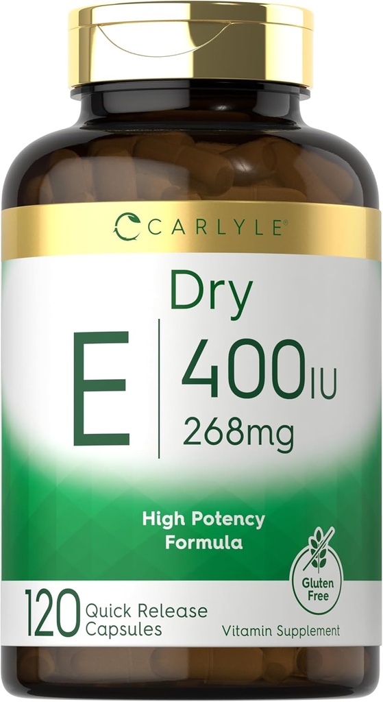 Carlyle Dry Vitamin E Silencio 400 UI (268mg)