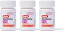 Rugby Meclizine Chewable Tablets 25mg - Anti-Nausea Medicina Ayuda con la enfermedad de la moción - 100 Cuenta (3 Pack)