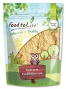 Comida para Vivir Amarillo Maca Powder, 8 onzas – Raw Ground Maca Root, Vegan, Kosher, Keto, No Galatinized, Bulk, Rich en Vitamina C