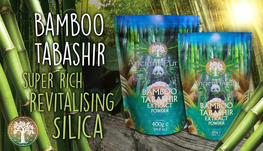 Extracto de Bamboo TABASHIR (Silica de alta resistencia) 400g