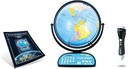 Replogle Globe For Children Interactive 12 Inch Talking World Globe with Stand,Learning Educational Toy4Kids For Classroom Kids Ages 4-8 &amp; Decor
