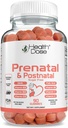 Salud Dose Prenatal/Postnatal Complex Supplement. Vitamina B6, B12, C, Zinc. 90Ct
