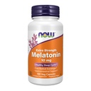 AHORA Suplementos Alimentarios, Melatonina, Fuerza Extra 10 mg, Escalada Radical Libre*, Ciclo Sueño Saludable*, 100 cápsulas de Veg