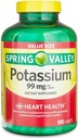ikj Potassium Caplets Dietary Suplemento Tamaño, 99 Mg, 500 Cuenta