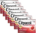 Cepacol Máximo Strength Throat Drop Lozenges, Cherry, 16 Conde (Pack of 7)