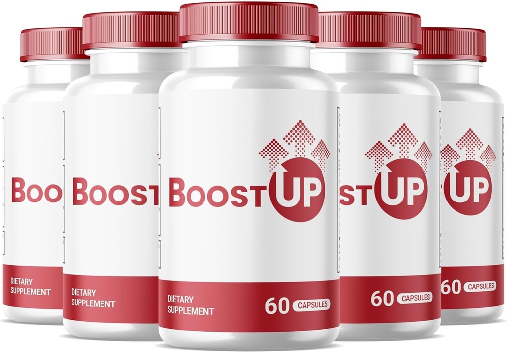 SPRESSO (5 Pack) Boost Up Capsules, Official Boost Up for Men, All Natural BoostUp Capsules, Premium Boostup for Support Male Health and Wellness, Premium Boost Up (300 Capsules)