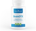BrainDTX - apoya la función cognitiva, Focus " Mental Clarity - promueve el pensamiento claro " Memoria - con ácido lipoico alfa " Biotina - soporte antioxidante - 60 cápsulas
