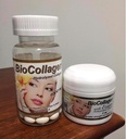Set Bio Collagen Hydrolyzed Collagen softgels (1000 mg) " BioCollagen with Elastin Antioxidant Cream 2 oz (Promotes Healthy Skin Hair and Nails). Pack 2 Crema y cápsulas