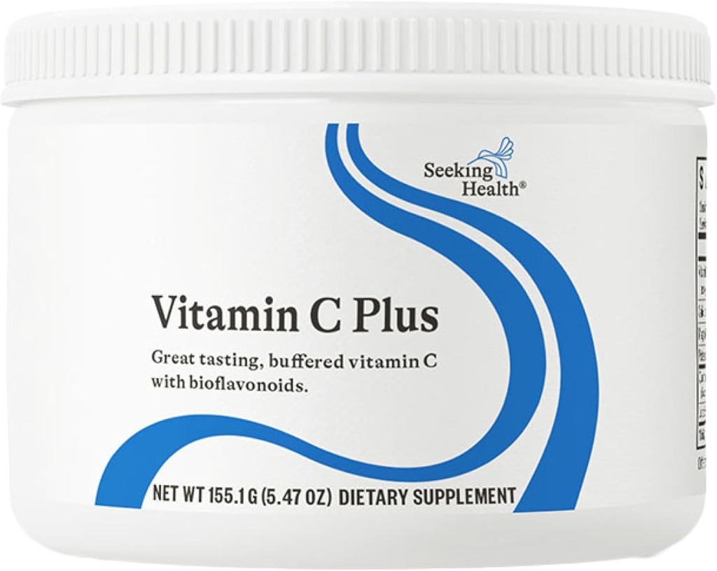 Buscando Salud Vitamina C Plus Gran Tasting, vitamina C con bioflavonoides, Net WT 155.1G(5.47 OZ)