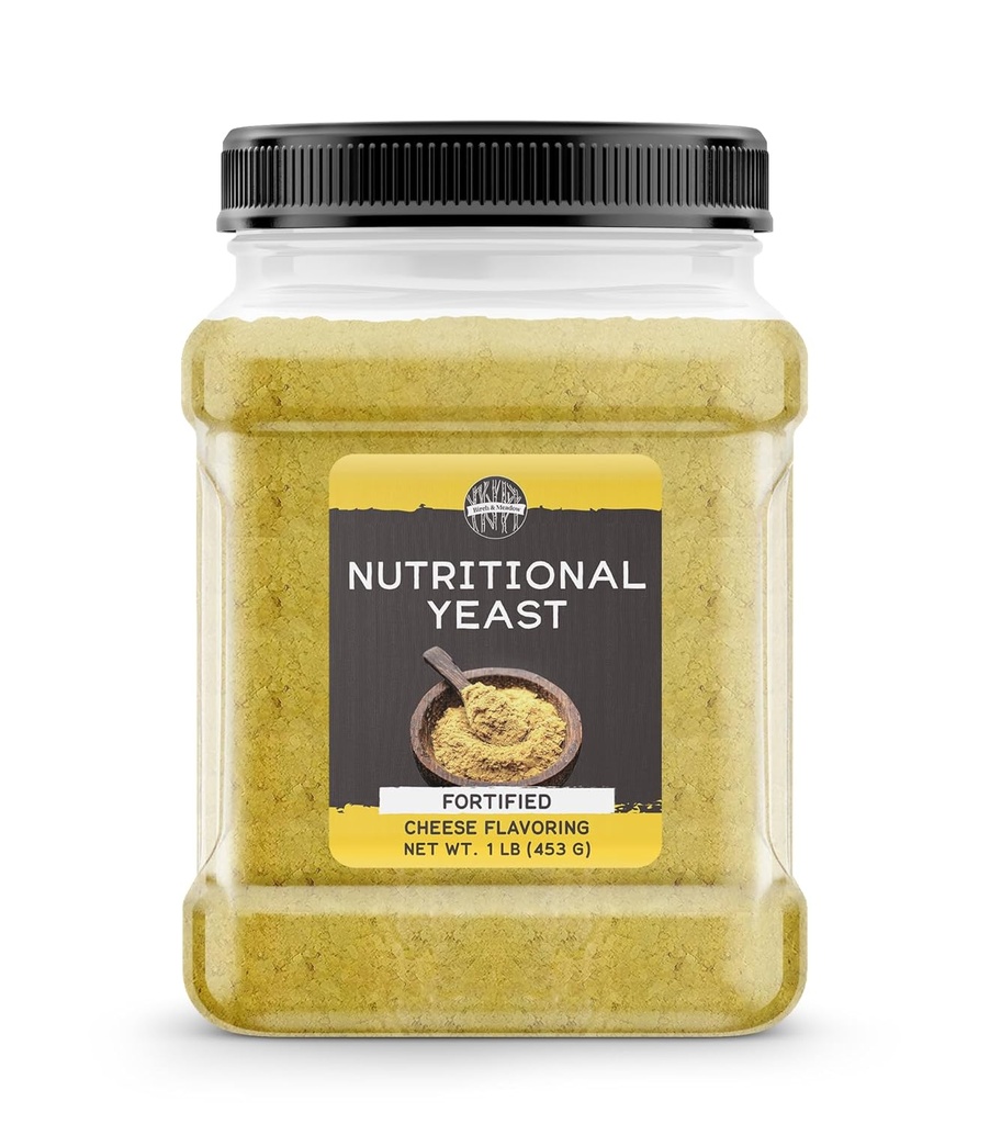 Birch & Meadow 1 lb of Nutritional Yeast, Popcorn, Yummy Nooch
