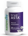 NatureCity TrueAsta 6mg Astaxanthin Suplemento con AstaReal ← Soporta Ojo, Esquía, Juntas, Musculos, Cerebro &amp; Sangre Flujo ANTE Algae Basado Suplemento Antioxidante  No GMO, Gluten Free ← 30 Soft Gels