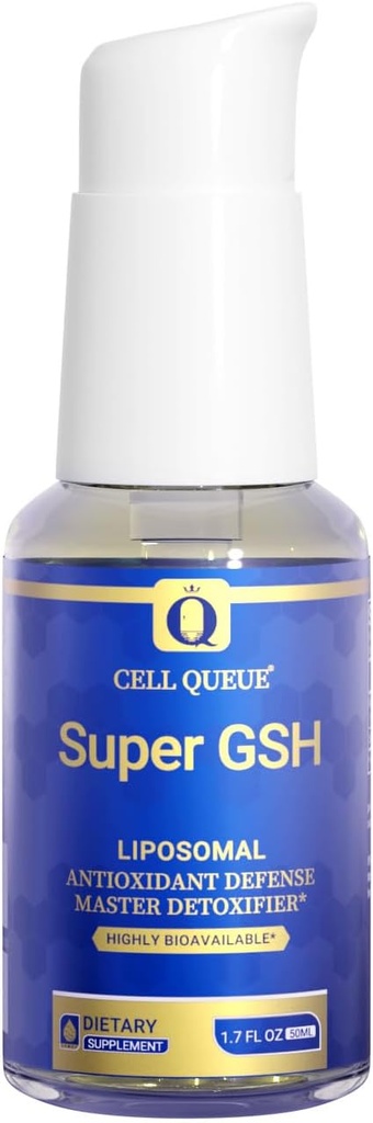 Liposomal Glutathione - Liquid Glutathione Suplemento, para Immune Support, Liver Detox &amp; Healthy Aging - Antioxidant Defense - Superior Absorption,1.7 fl oz