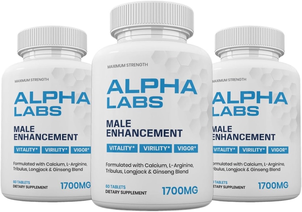 Zonata (3 Pack) Suplemento dietético Oficial de Laboratorios Alfa para Hombre, Fórmula Natural para mantener niveles de energía y rendimiento, Alfalabs Best Reviews (180 Tablets)