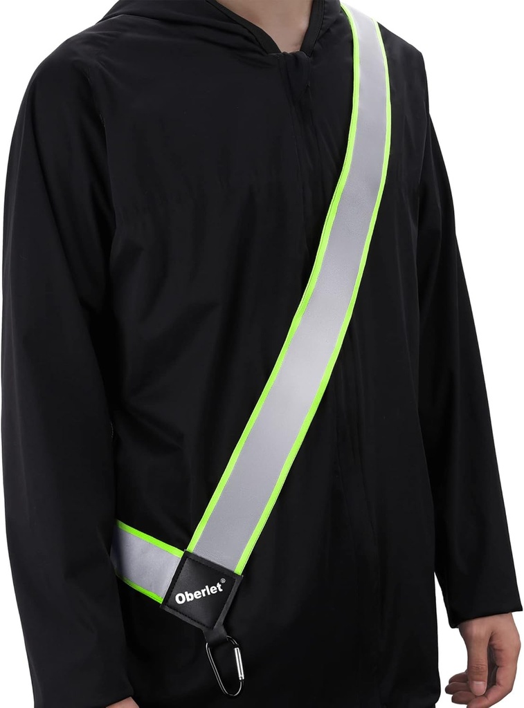 Reflective Running Gear ← Reflective Sash for Walking at Night TEN High Visibility Reflective Sash ← Reflective Belt for Walking in The Dark TEN A