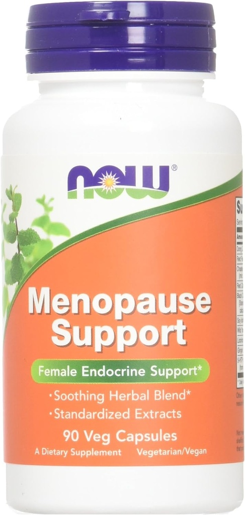 2 Botellas de Ahora Alimento Menopause Support, 90 caps
