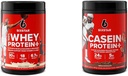 Serie Elite de seis estrellas 100% Whey Protein Plus Vainilla Cream 1.8lbs US & Casein Protein Powder Elite Casein Protein Powder Slow-Digesting Micellar Casein Protein