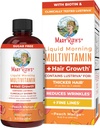 MaryRuth Organics Liquid Multivitamin+Hair Growth ← Biotin 10000mcg  Lustriva Hair Growth Supplement ← Tested in Women for Thicker Hair PulFacial Wrinkle  durable Skin Care 18+  15.22 Fl Oz