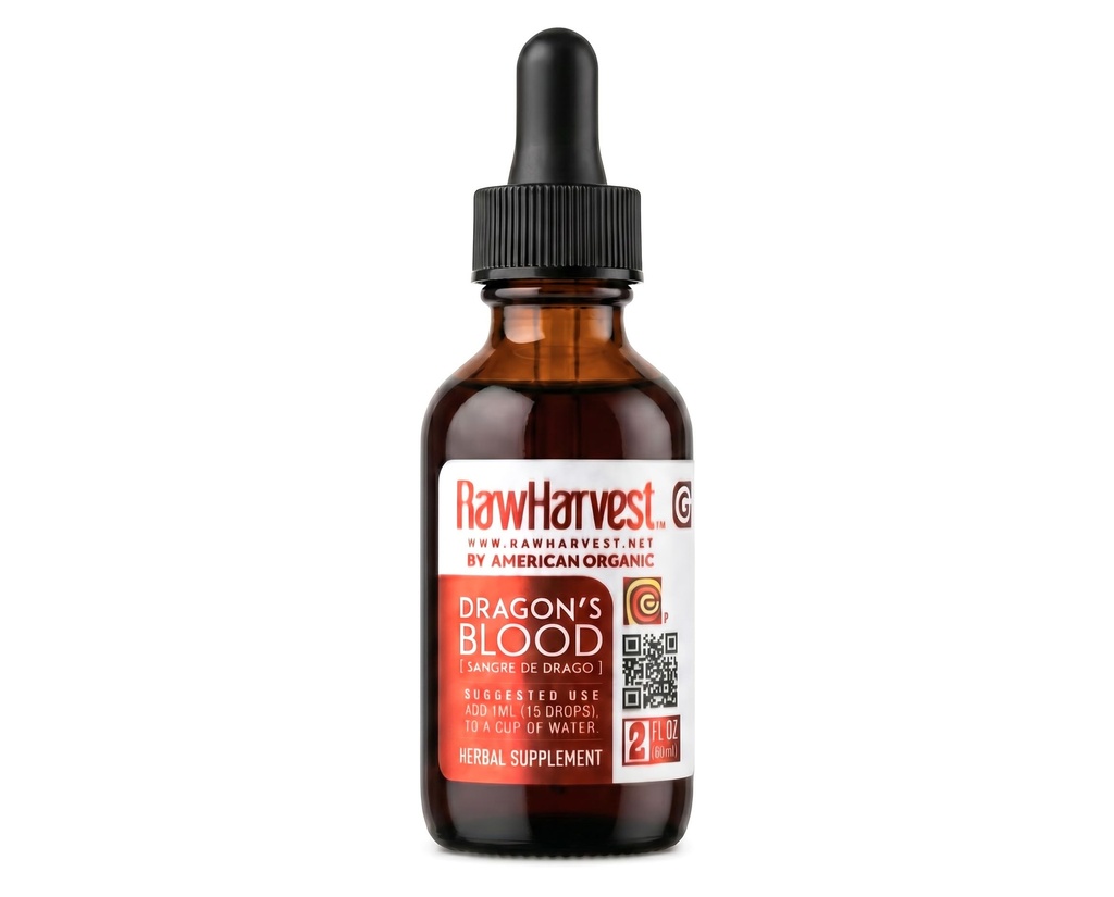 Raw Garden Dragon's Blood Original,100% Peruvian 2 Oz Concentrate, Sangre De Drago, Sangre De Grado.