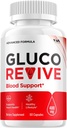 (1 Pack) Gluco Revive Supplement, GlucoRevive Capsule - Advanced Formula ReviveGluco, GlucoRevive Maximum Strength Reviews, 60 cápsulas