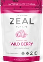 Zurvita - Zeal for Life 30-Day Wellness Bag - Wild Berry (Guarana Gratis) - Suplemento nutricional para la vitalidad, inmunidad y bienestar - 420 gramos