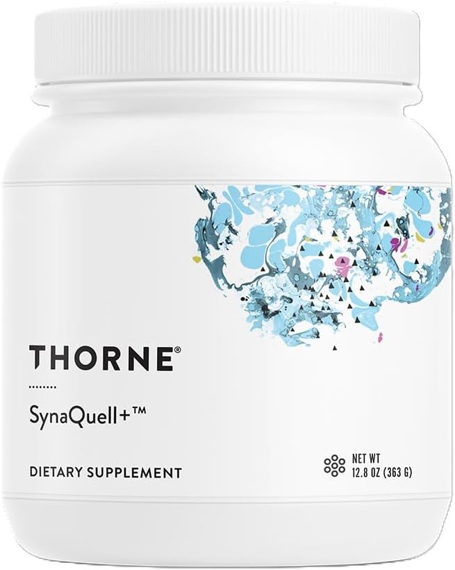 THORNE - SynaQuell+ - Apoyo al Cerebro para Post-Impact - BHB, BCAAs, CoQ10, DHA &amp; Nicotinamide Riboside - Apoyos Estructura del Cerebro Saludable " Cognition* - NSF Certificado para Deporte - 12.6 Oz - 30 Servimientos