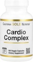 California Gold Nutrition Cardio Complex con CardioAmino Blend, CardioPhyto Blend y Coenzyme Q10, 180 Veggie Capsules